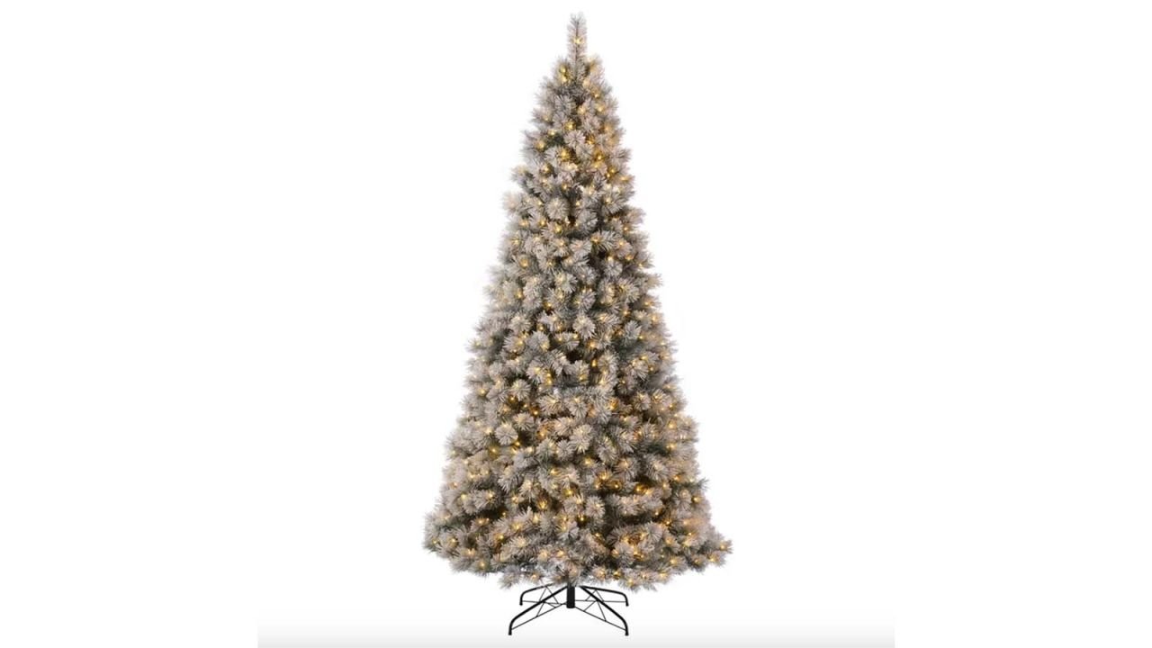 The Holiday Aisle Lighted Artificial Green Spruce Christmas Tree.jpg